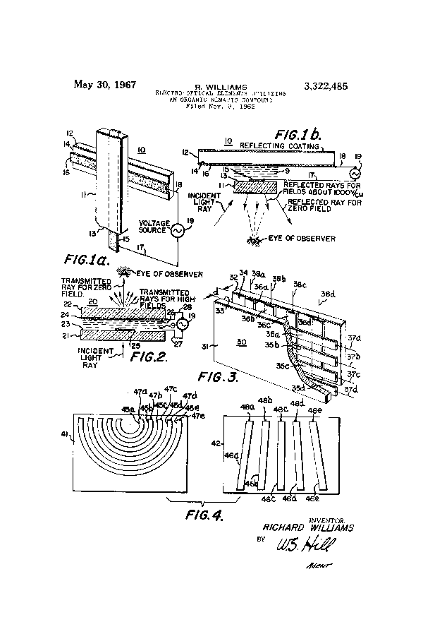 Patente de Richard Williams para a RCA