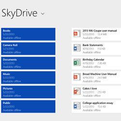 Até o SkyDrive terá mudanças com a atualização