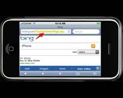 Bing em seu iPhone