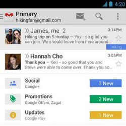 Google apresentou novo layout do Gmail