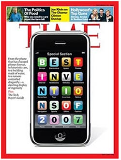 iPhone está na capa da 'Time' como invenção do ano