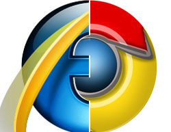 IE 8 e Chrome Frame