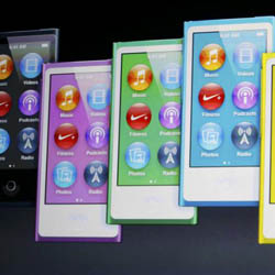 Novas cores até para o iPod Touch