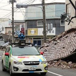 Google capturou áreas destruídas pelo terremoto