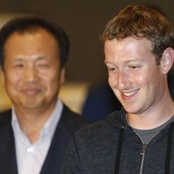 Zuckerberg se encontrou com potências asiáticas